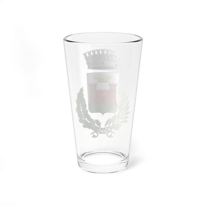 Capoterra-Stemma (Italy) (Coat of Arms) Pint Glass 16oz - Go Mug Yourself