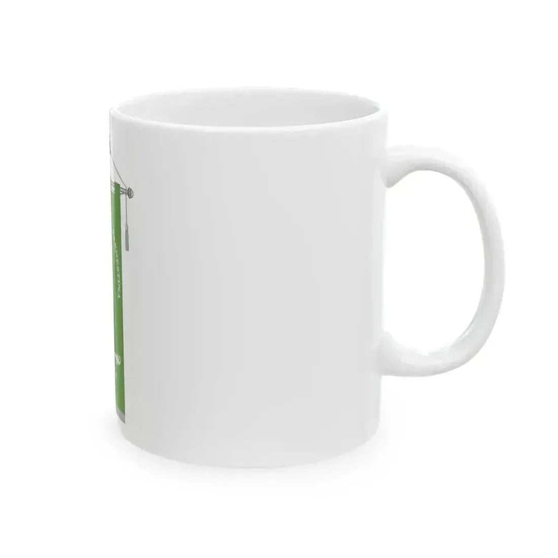 Capranica Prenestina-Gonfalone (Italy) White Coffee Mug - Go Mug Yourself