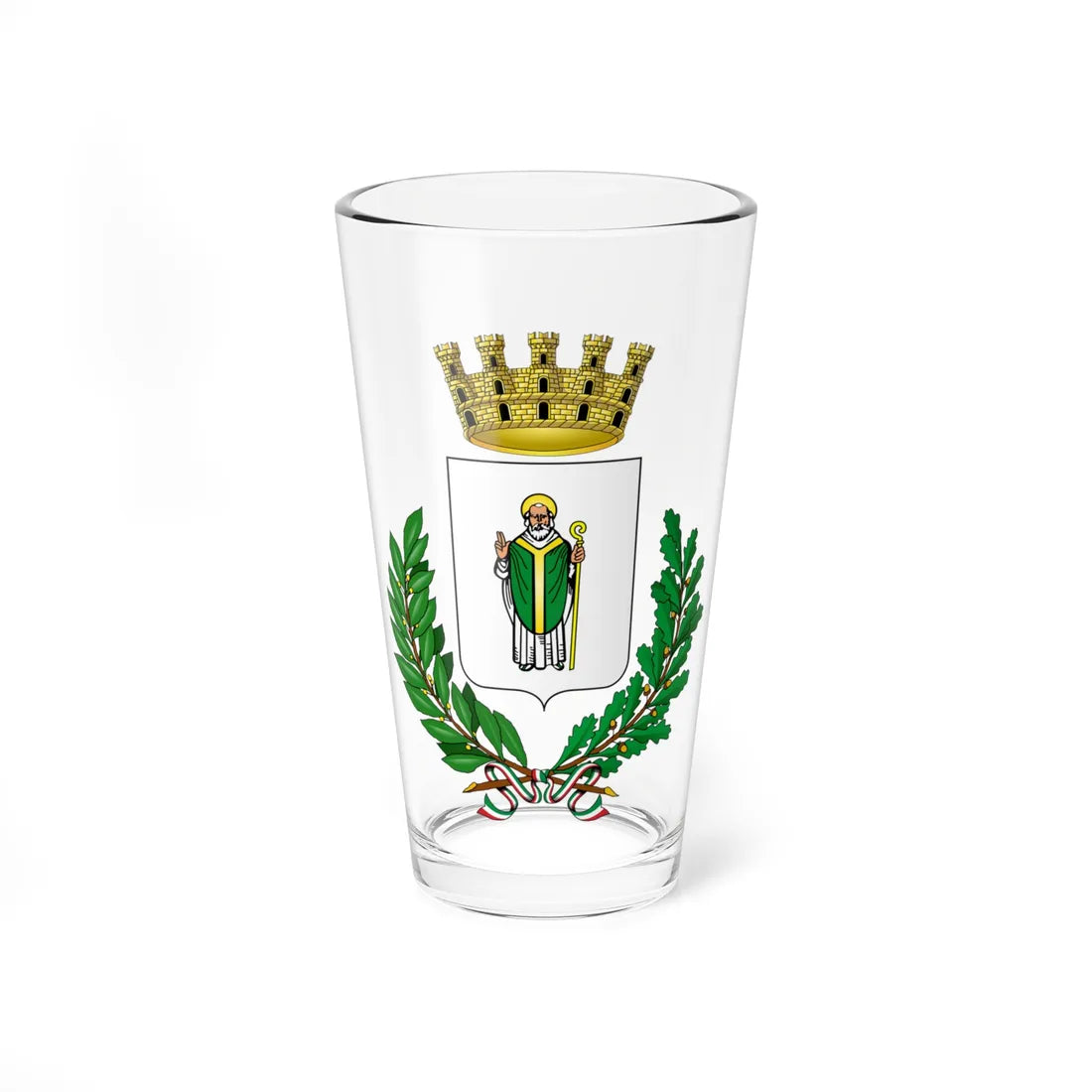 Capri-Stemma (Italy) (Coat of Arms) Pint Glass 16oz 16oz - Go Mug Yourself