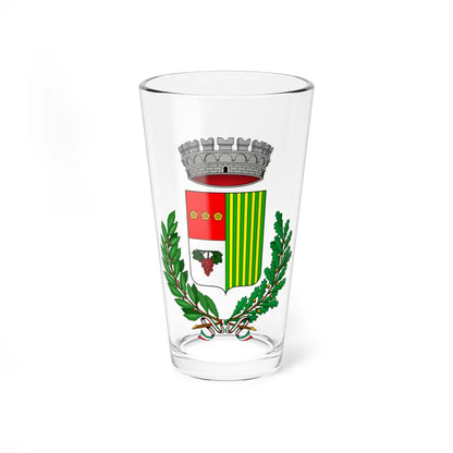 Capriglio-Stemma (Italy) (Coat of Arms) Pint Glass 16oz 16oz - Go Mug Yourself
