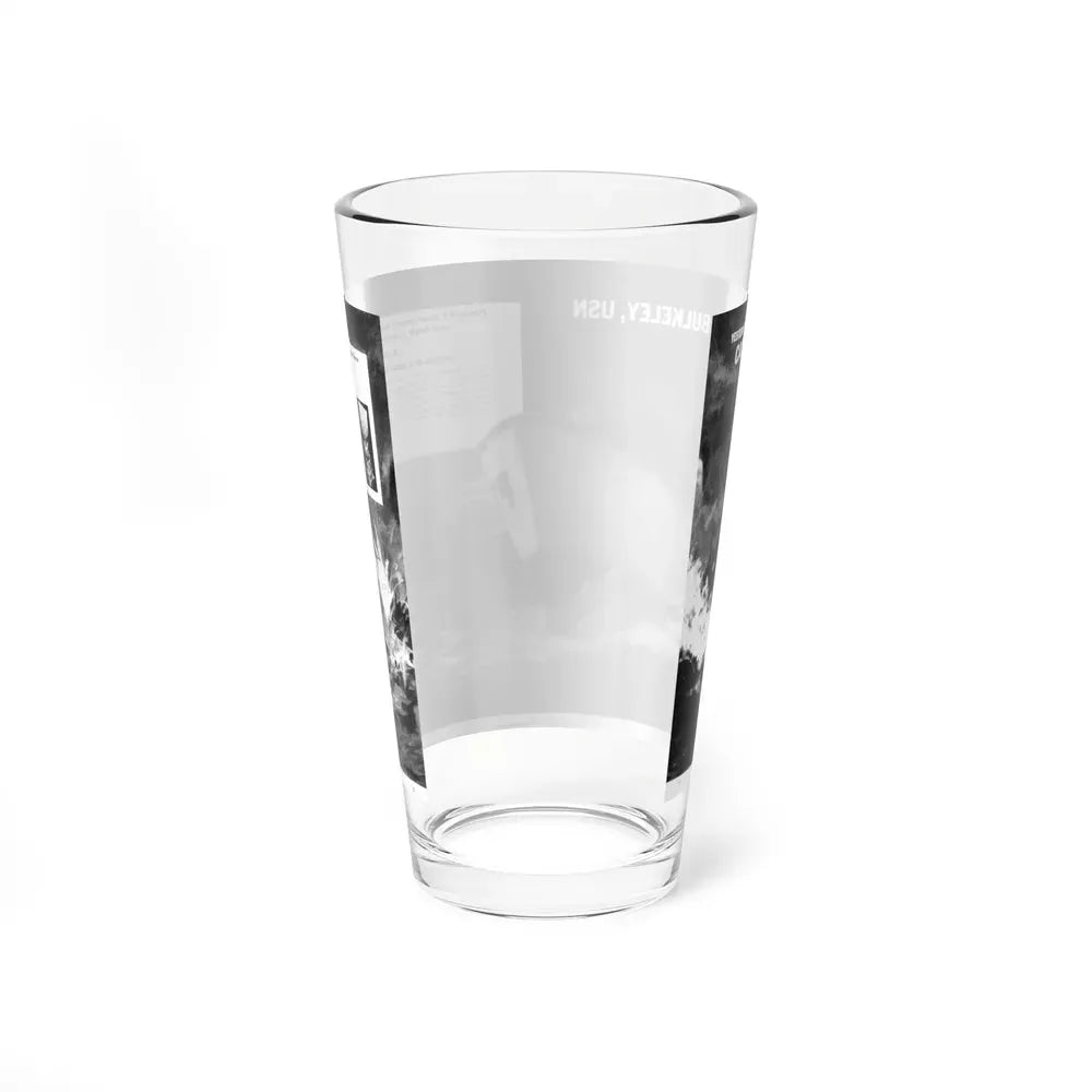 Capt. John D. Bulkeley, USN, Modern Man, August 1962 (Magazine Illustration) Pint Glass 16oz - Go Mug Yourself