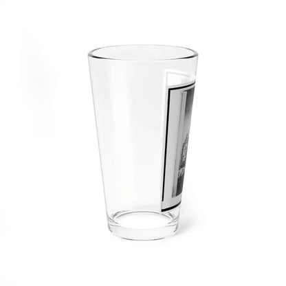 Capt. John D. Ritter, Union Officer In The 32nd Indiana Regiment, Full-Length Portrait, Standing, Facing Front (U.S. Civil War) Pint Glass 16oz - Go Mug Yourself
