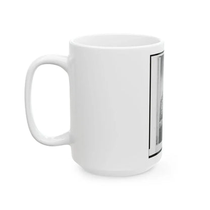 Capt. John D. Ritter, Union Officer In The 32nd Indiana Regiment, Full-Length Portrait, Standing, Facing Front (U.S. Civil War) White Coffee Mug - Go Mug Yourself