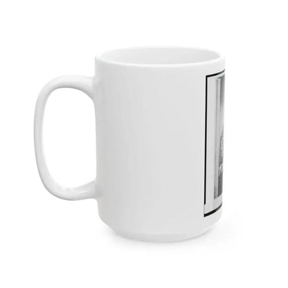 Capt. John D. Ritter, Union Officer In The 32nd Indiana Regiment, Full-Length Portrait, Standing, Facing Front (U.S. Civil War) White Coffee Mug - Go Mug Yourself