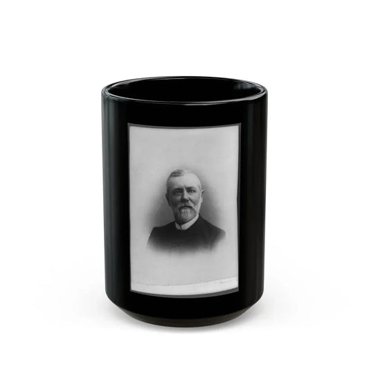 Capt. R. Pegram, Va. Battery, C.S.A., Head-And-Shoulders Portrait, Facing Front (U.S. Civil War) Black Coffee Mug 15oz - Go Mug Yourself