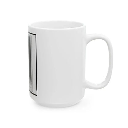Captain Andreas Winter, Union Officer In The 32nd Indiana Regiment, Full-Length Portrait, Standing, Facing Front (U.S. Civil War) White Coffee Mug - Go Mug Yourself