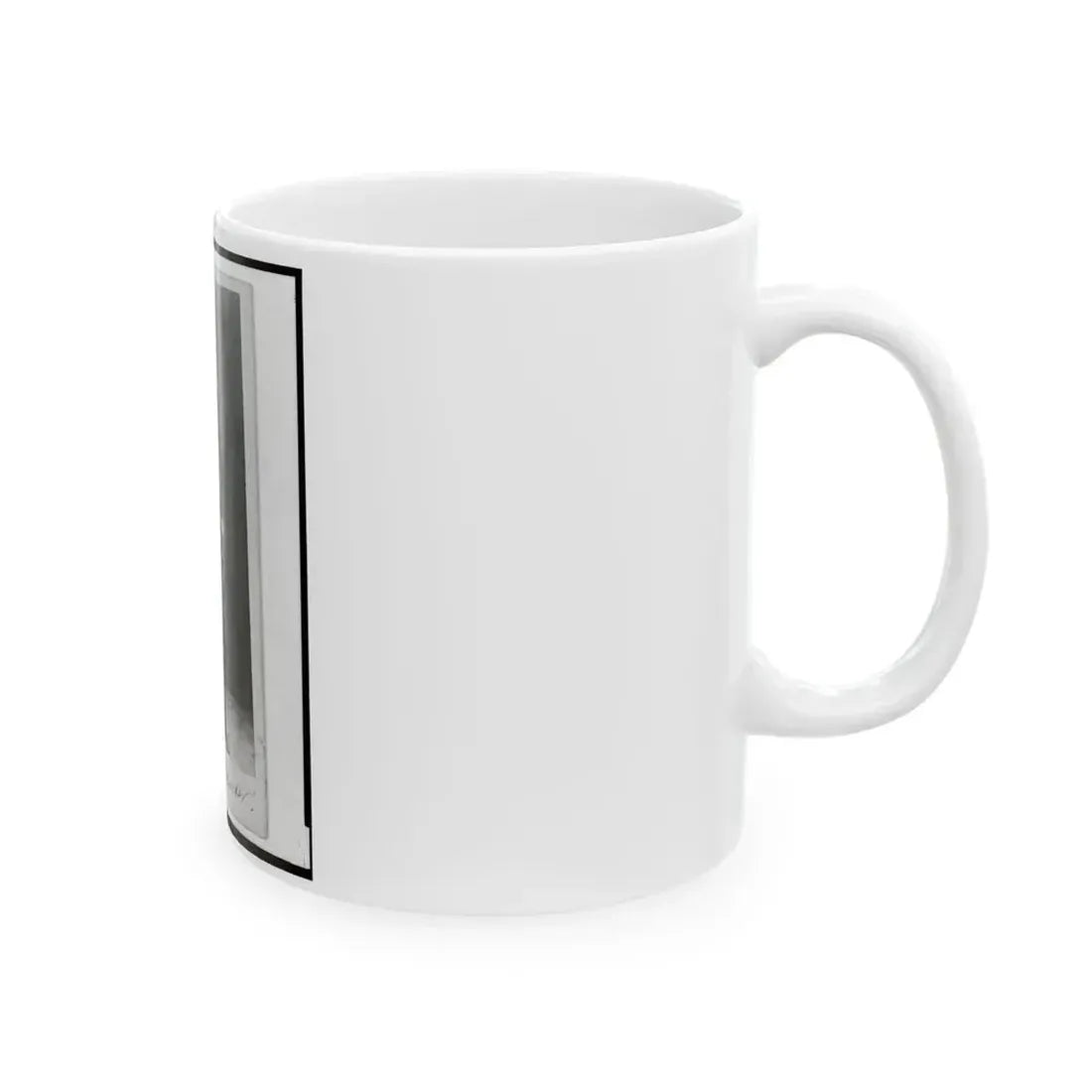 Captain Andreas Winter, Union Officer In The 32nd Indiana Regiment, Full-Length Portrait, Standing, Facing Front (U.S. Civil War) White Coffee Mug - Go Mug Yourself