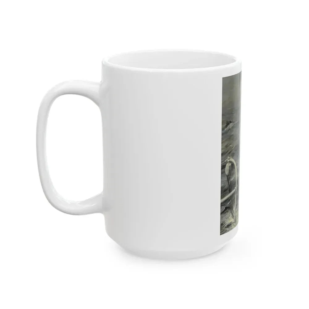 Captain at Sea - White Coffee Mug - Go Mug Yourself
