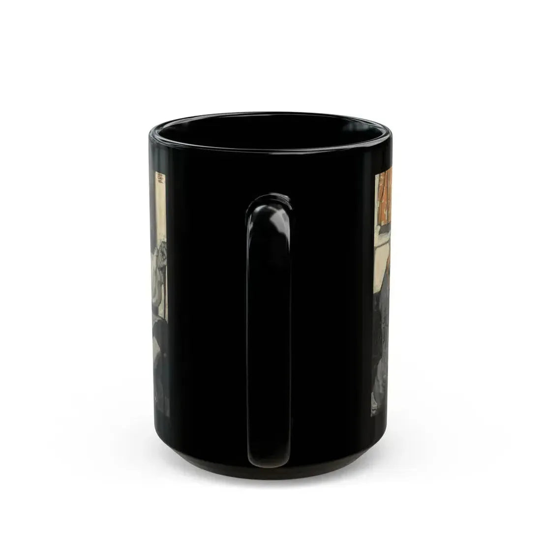 Captain Blood, American Magazine interior illustration - Black Coffee Mug - Go Mug Yourself