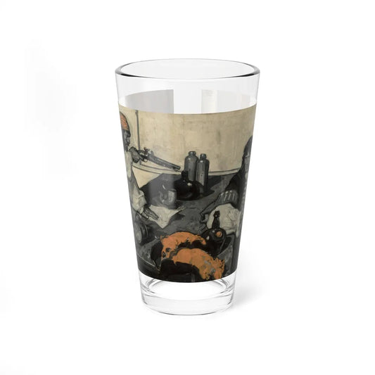 Captain Blood, American Magazine interior illustration (Magazine Illustration) Pint Glass 16oz-16oz-Go Mug Yourself