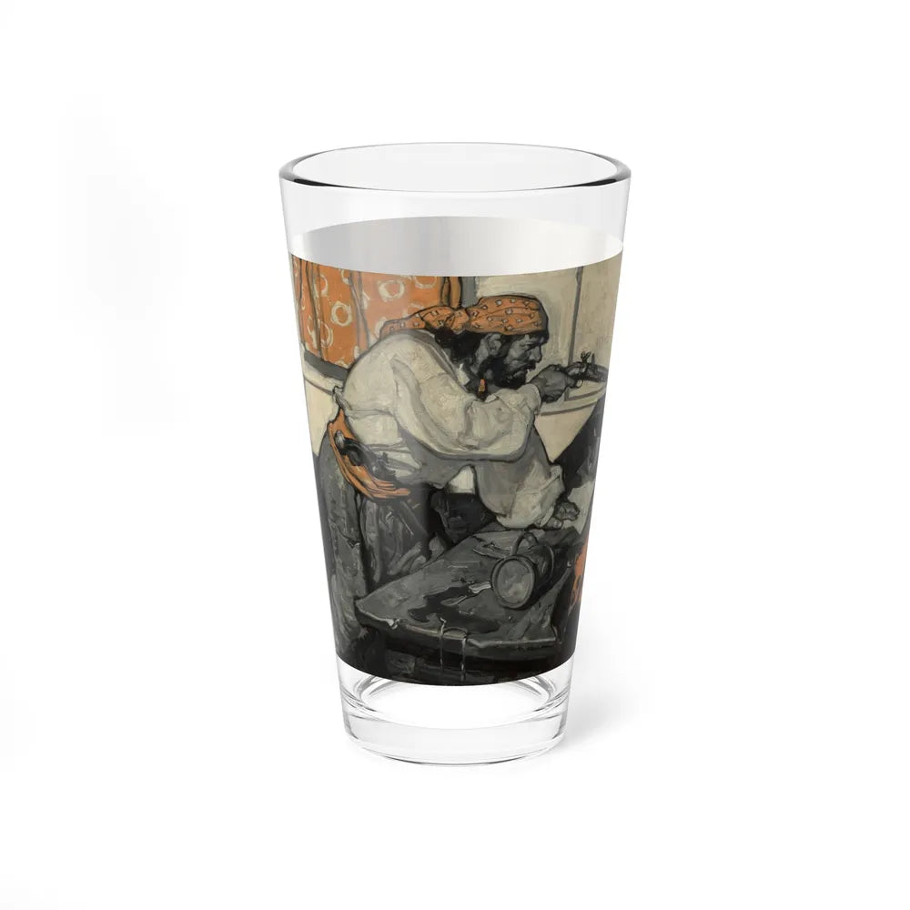 Captain Blood, American Magazine interior illustration (Magazine Illustration) Pint Glass 16oz-Go Mug Yourself