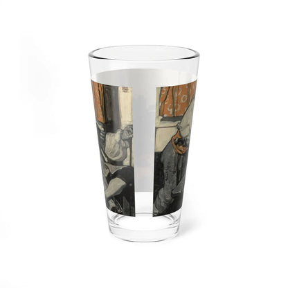 Captain Blood, American Magazine interior illustration (Magazine Illustration) Pint Glass 16oz-Go Mug Yourself