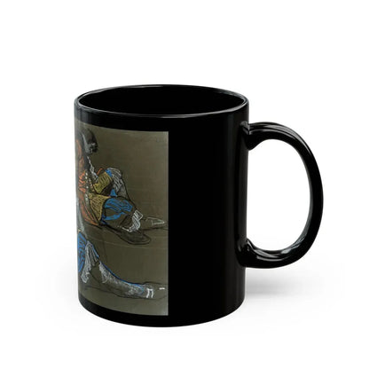 Captain Blood figure study, 1927 - Black Coffee Mug - Go Mug Yourself