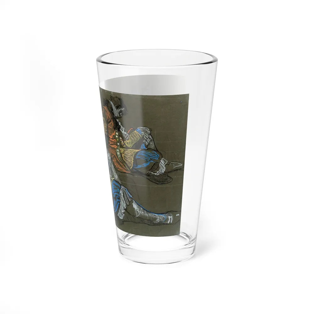 Captain Blood figure study, 1927 (Magazine Illustration) Pint Glass 16oz-Go Mug Yourself