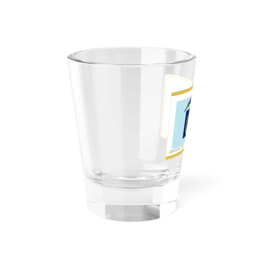 Captain Burroughs Flag From Ohio (United States) Shot Glass 1.5oz - Go Mug Yourself