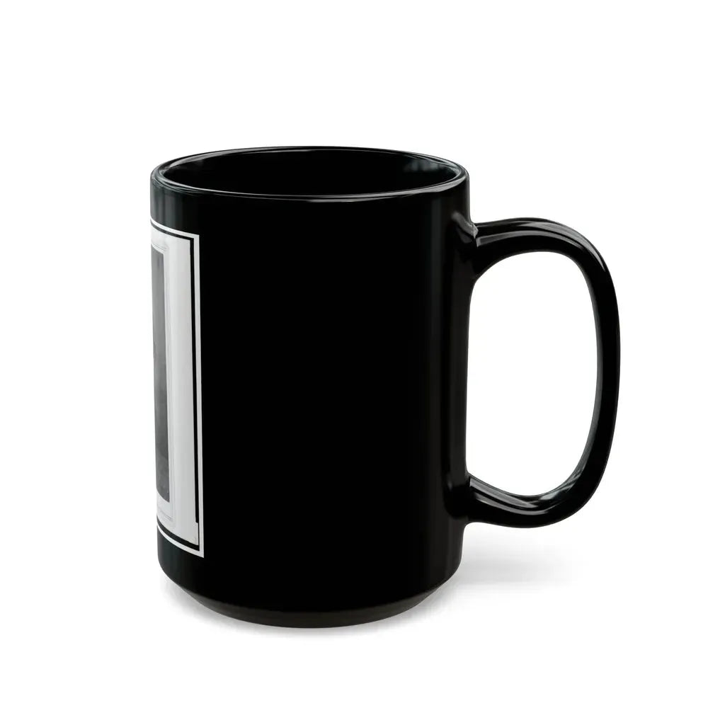 Captain Charles Nagel, Union Officer In The 32nd Indiana Regiment, Full-Length Portrait, Standing, Facing Front (U.S. Civil War) Black Coffee Mug - Go Mug Yourself