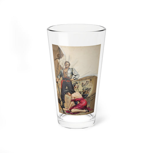 Captain Crossbones, 1958 - Pint Glass 16oz-16oz-Go Mug Yourself