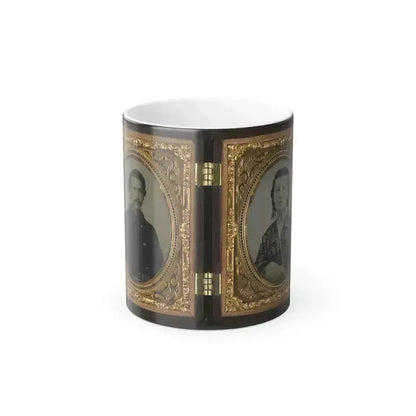 Captain Ferdinand F. Boltz of Co. S, 12Th Indiana Infantry Regiment, and Co. F, 88Th Indiana Infantry Regiment and Siddie Boltz (U.S. Civil War) Color Changing Coffee Mug 11oz Default Title 11oz - Go Mug Yourself