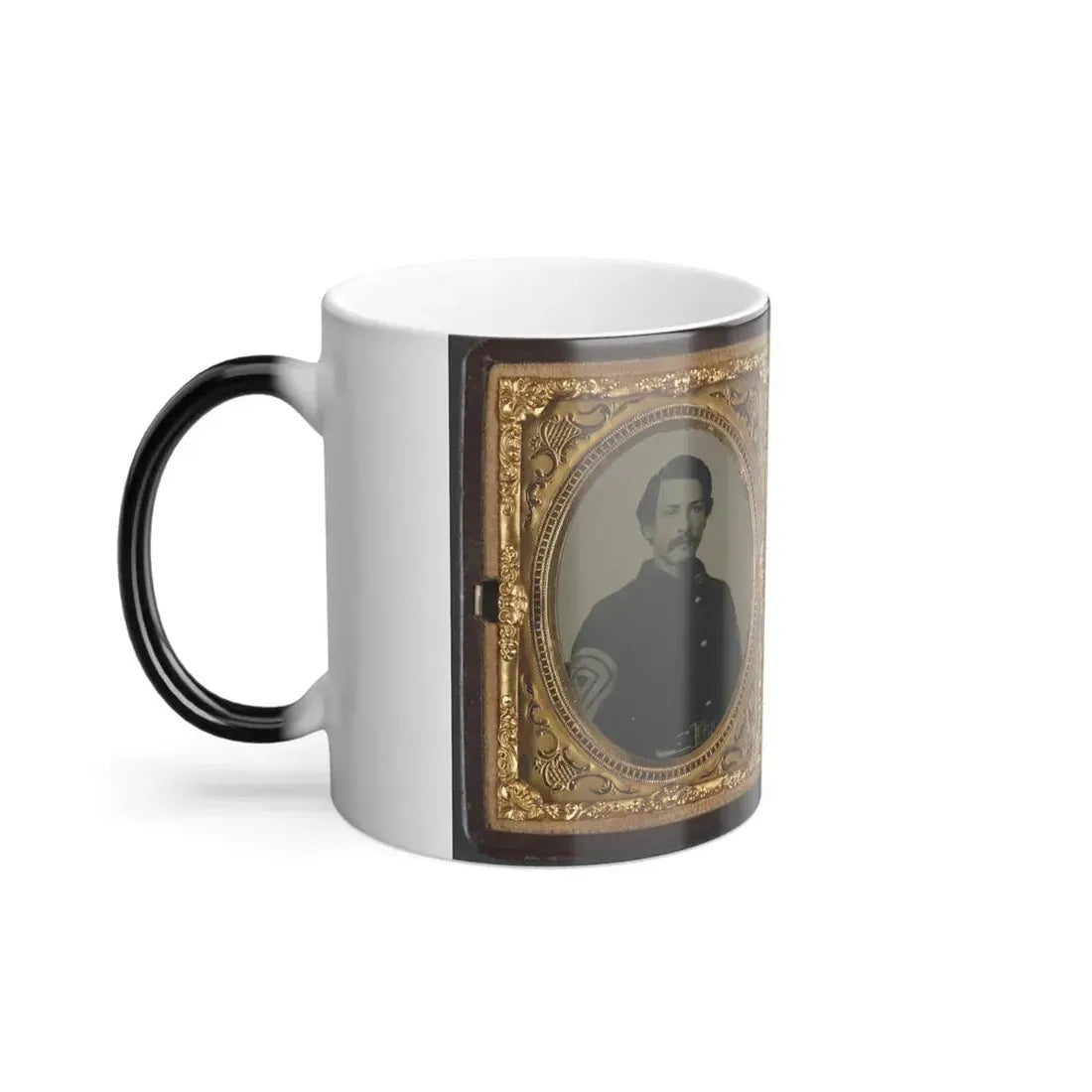 Captain Ferdinand F. Boltz of Co. S, 12Th Indiana Infantry Regiment, and Co. F, 88Th Indiana Infantry Regiment and Siddie Boltz (U.S. Civil War) Color Changing Coffee Mug 11oz - Go Mug Yourself