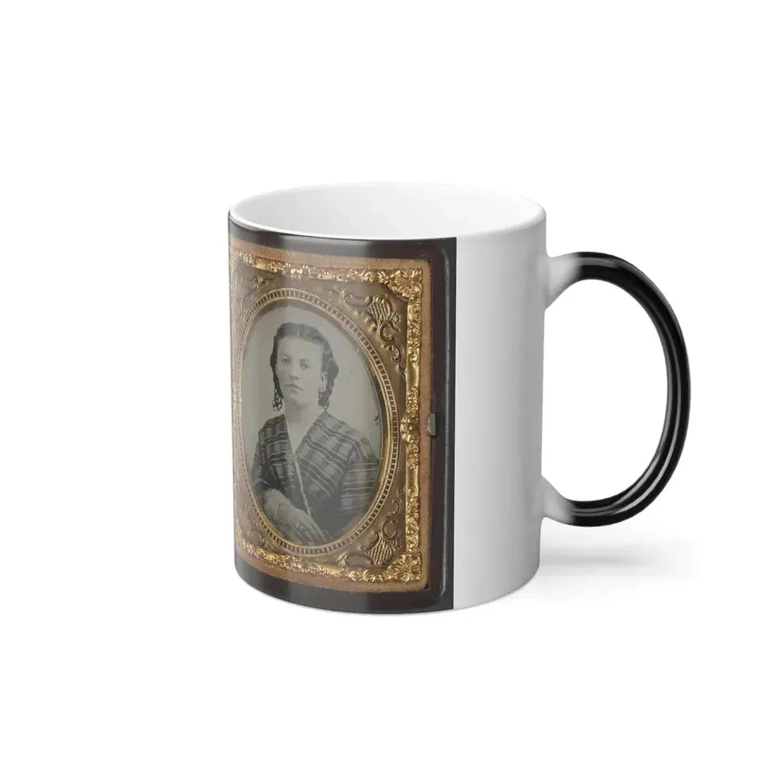Captain Ferdinand F. Boltz of Co. S, 12Th Indiana Infantry Regiment, and Co. F, 88Th Indiana Infantry Regiment and Siddie Boltz (U.S. Civil War) Color Changing Coffee Mug 11oz - Go Mug Yourself