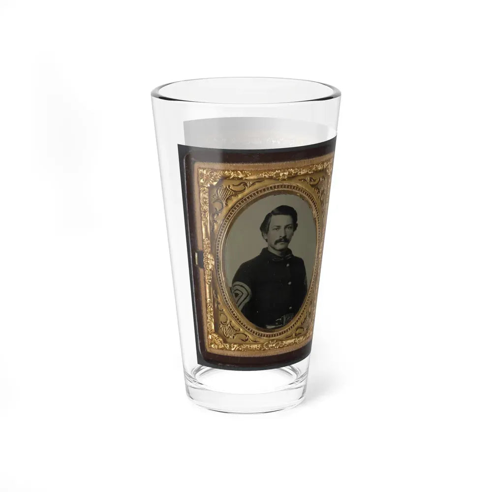 Captain Ferdinand F. Boltz Of Co. S, 12th Indiana Infantry Regiment, And Co. F, 88th Indiana Infantry Regiment And Siddie Boltz (U.S. Civil War) Pint Glass 16oz - Go Mug Yourself