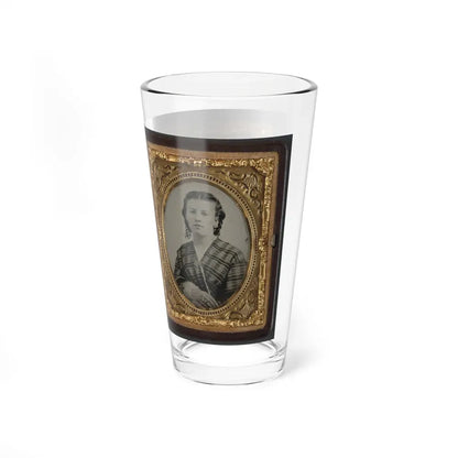 Captain Ferdinand F. Boltz Of Co. S, 12th Indiana Infantry Regiment, And Co. F, 88th Indiana Infantry Regiment And Siddie Boltz (U.S. Civil War) Pint Glass 16oz - Go Mug Yourself