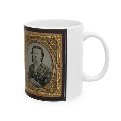 Captain Ferdinand F. Boltz Of Co. S, 12th Indiana Infantry Regiment, And Co. F, 88th Indiana Infantry Regiment And Siddie Boltz (U.S. Civil War) White Coffee Mug - Go Mug Yourself
