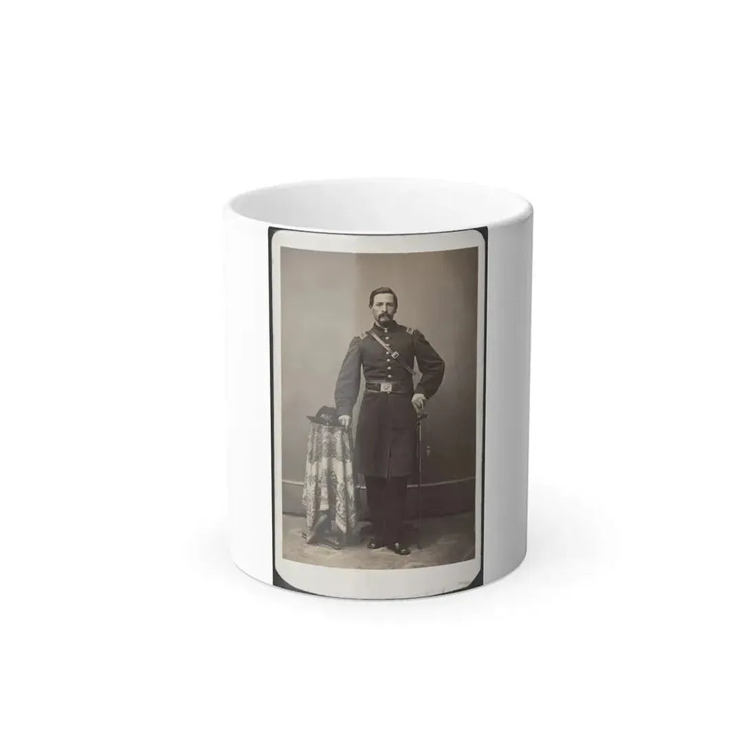 Captain Ferdinand F. Boltz of Co. S, 12Th Indiana Infantry Regiment, and Co. F, 88Th Indiana Infantry Regiment (U.S. Civil War) Color Changing Coffee Mug 11oz Default Title 11oz - Go Mug Yourself