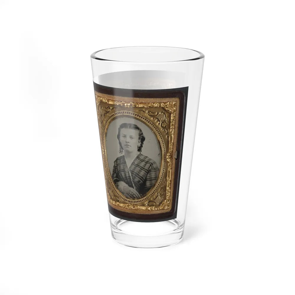 Captain Ferdinand F. Boltz Of Co. S, 12th Indiana Infantry Regiment, And Co. F, 88th Indiana Infantry Regiment And Siddie Boltz (U.S. Civil War) Pint Glass 16oz-Go Mug Yourself