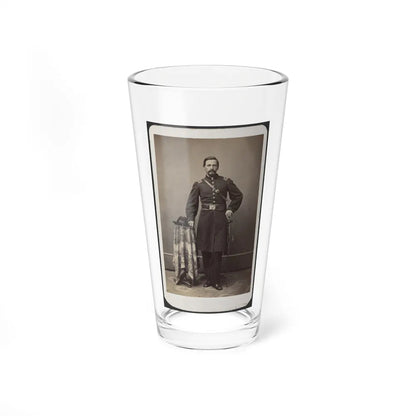 Captain Ferdinand F. Boltz Of Co. S, 12th Indiana Infantry Regiment, And Co. F, 88th Indiana Infantry Regiment (U.S. Civil War) Pint Glass 16oz-16oz-Go Mug Yourself