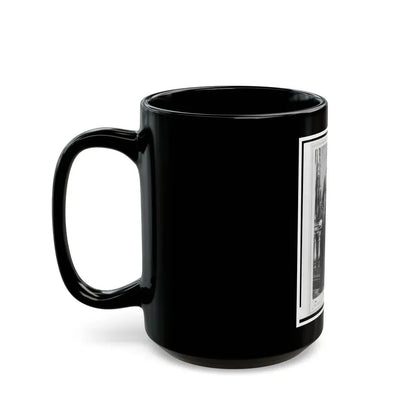 Captain Frederick  Ned  Trenk (Trenck), Union Officer In The 32nd Indiana Regiment, Full-Length Portrait, Standing, Facing Front (U.S. Civil War) Black Coffee Mug - Go Mug Yourself