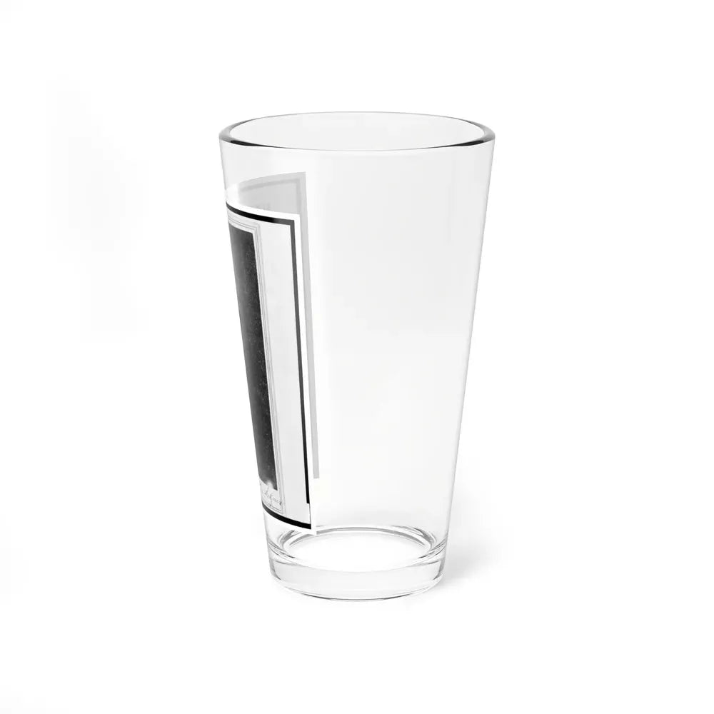 Captain Frederick  Ned  Trenk (Trenck), Union Officer In The 32nd Indiana Regiment, Full-Length Portrait, Standing, Facing Front (U.S. Civil War) Pint Glass 16oz - Go Mug Yourself