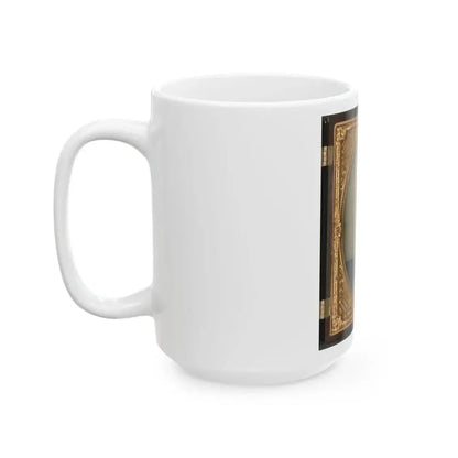 Captain George Riggs Gaither Of K Company, 1st Virginia Cavalry (U.S. Civil War) White Coffee Mug - Go Mug Yourself