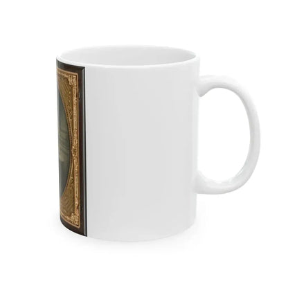 Captain George Riggs Gaither Of K Company, 1st Virginia Cavalry (U.S. Civil War) White Coffee Mug - Go Mug Yourself
