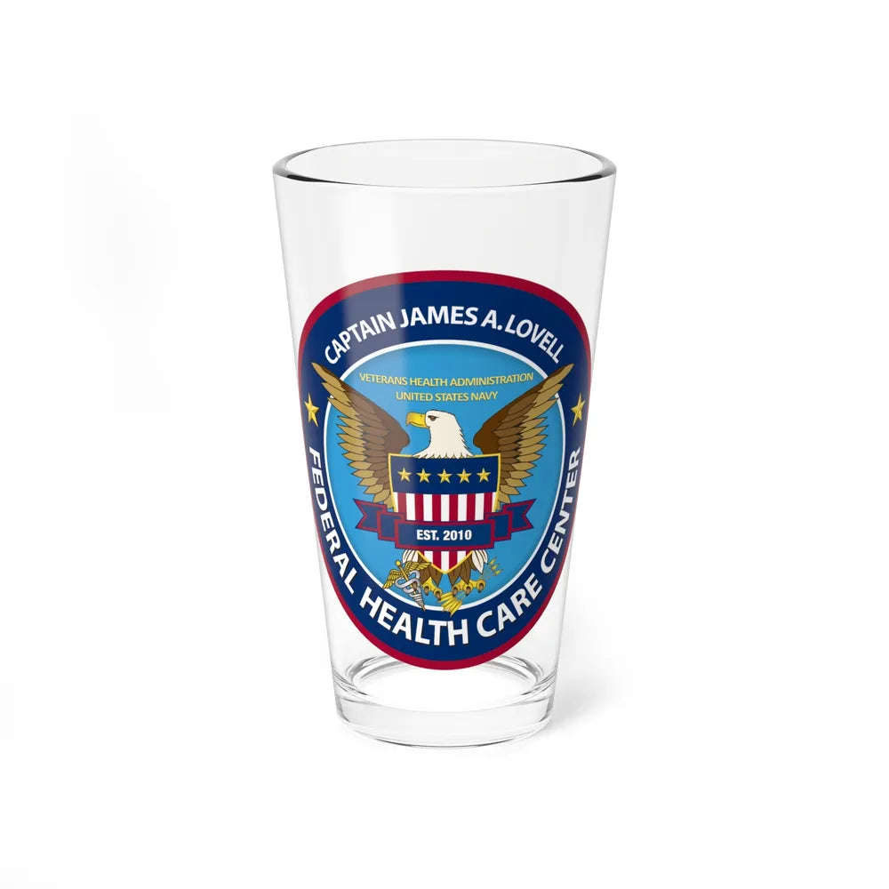 Captain James A Lovell Federal Health Care Center - Pint Glass 16oz-16oz-Go Mug Yourself