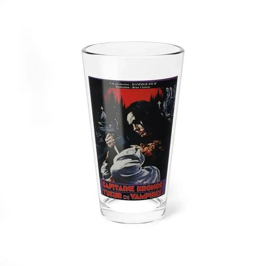 CAPTAIN KRONOS VAMPIRE HUNTER (FRENCH) 1974 Movie Poster - Pint Glass 16oz 16oz - Go Mug Yourself