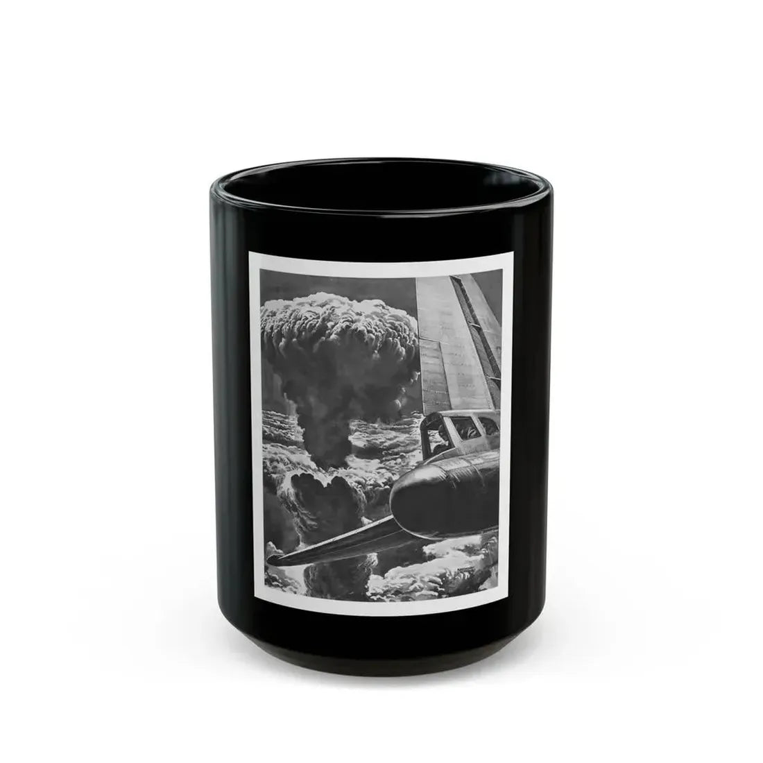 Captain Leonard Cheshire VC by Russell Braddon, 1954 - Black Coffee Mug 15oz - Go Mug Yourself