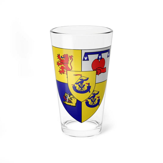 Captain of Clan Chattan arms (Scotland) (Coat of Arms) Pint Glass 16oz 16oz - Go Mug Yourself
