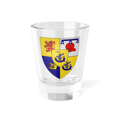 Captain of Clan Chattan arms (Scotland) (Coat of Arms) Shot Glass 1.5oz 1.5oz - Go Mug Yourself