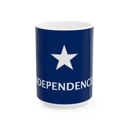 Captain Scotts Flag (United States) White Coffee Mug 15oz - Go Mug Yourself