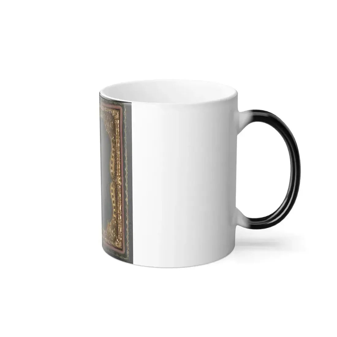 Captain William A. Hill of Company D, 4Th Virginia Cavalry Regiment, With Book on Lap (U.S. Civil War) Color Changing Coffee Mug 11oz - Go Mug Yourself