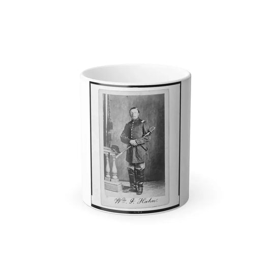 Captain William J. Hahn, Union Officer in the 32Nd Indiana Regiment, Full-Length Portrait, Facing Front (U.S. Civil War) Color Changing Coffee Mug 11oz Default Title 11oz - Go Mug Yourself
