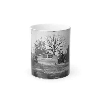 Captain Worrall's Quarters at Cedar Level, Va. (U.S. Civil War) Color Changing Coffee Mug 11oz Default Title 11oz - Go Mug Yourself