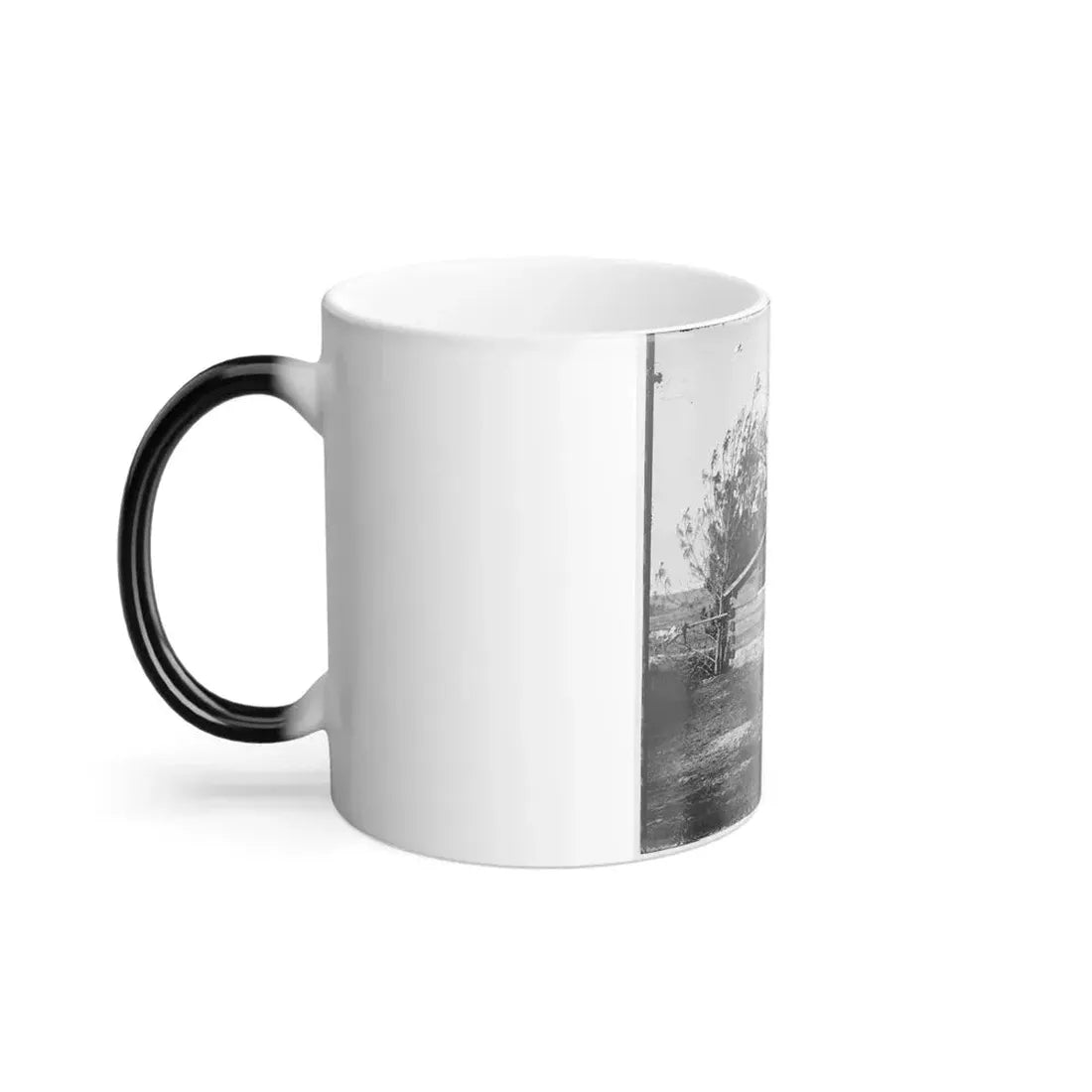 Captain Worrall's Quarters at Cedar Level, Va. (U.S. Civil War) Color Changing Coffee Mug 11oz - Go Mug Yourself