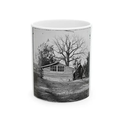 Captain Worrall's Quarters At Cedar Level, Va. (U.S. Civil War) White Coffee Mug 11oz - Go Mug Yourself