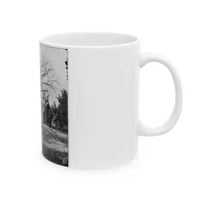 Captain Worrall's Quarters At Cedar Level, Va. (U.S. Civil War) White Coffee Mug - Go Mug Yourself