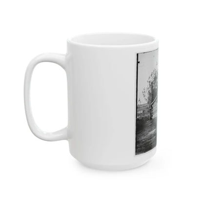 Captain Worrall's Quarters At Cedar Level, Va. (U.S. Civil War) White Coffee Mug-Go Mug Yourself