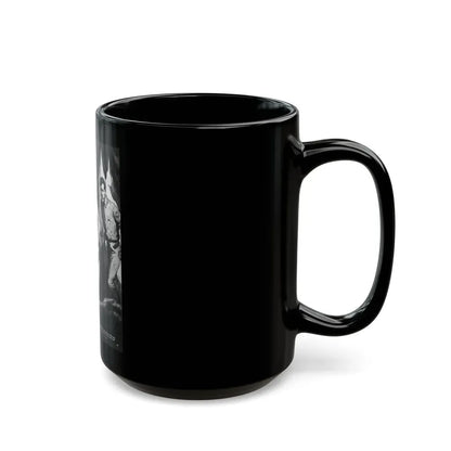 Captive Girl Compound, For Men Only, December 1964 - Black Coffee Mug - Go Mug Yourself