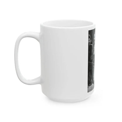 Captive Girl Compound, For Men Only, December 1964 - White Coffee Mug - Go Mug Yourself