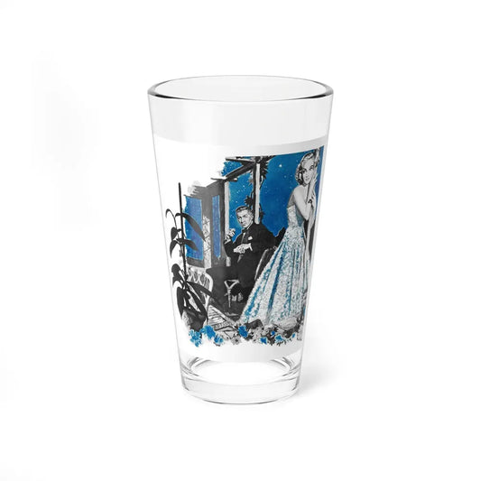 Captive Heart by Nicholas Carey, Woman's Own magazine, 1957 (Magazine Illustration) Pint Glass 16oz 16oz - Go Mug Yourself